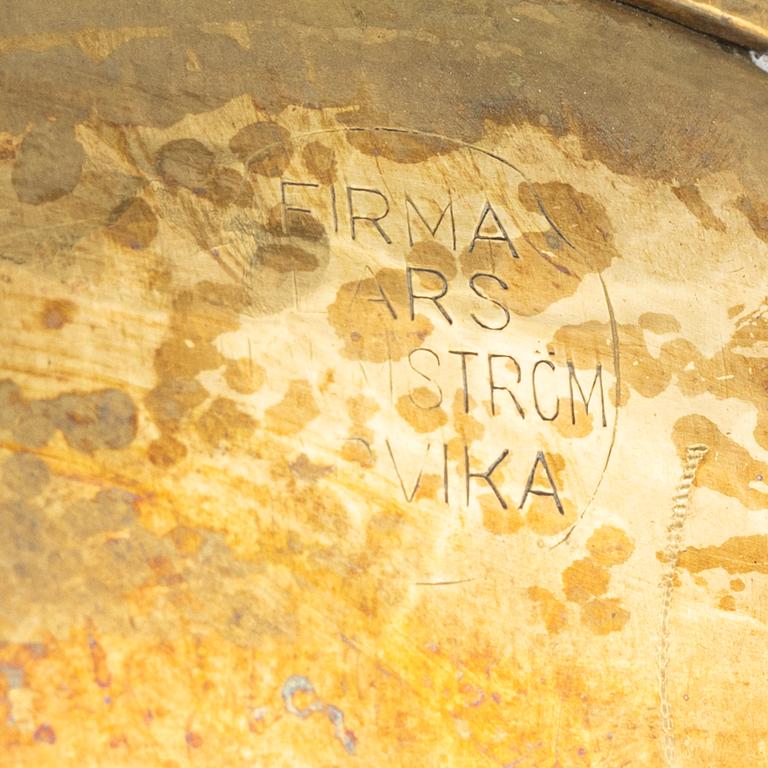 Lars Holmström, bricka, Arvika, 1900-talets mitt.