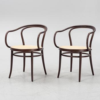 Michael Thonet, karmstolar, 6 st, "No 30", TON.