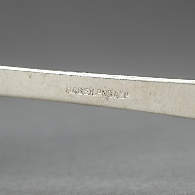 MATSILVERUPPSÄTTNING, 31 delar, nysilver, modell "Diplomat", ca 1960-tal.