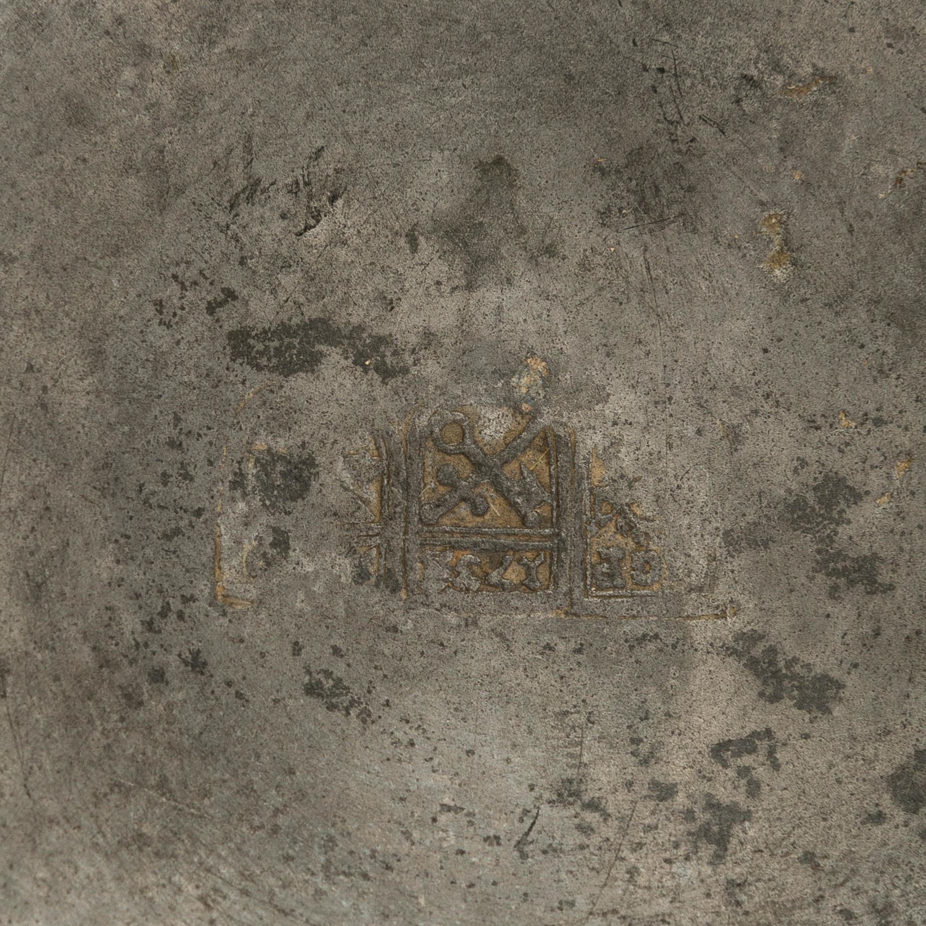 Dryckeskanna, fajans, Mellaneuropa, 1700-tal.