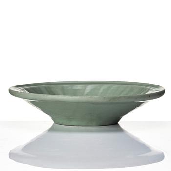 A celadon dish, Ming dynasty (1368-1644).