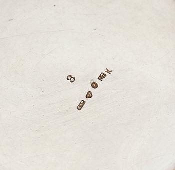 BÄGARE, silver, GAB, Stockholm 1909. Vikt ca 263 gram.