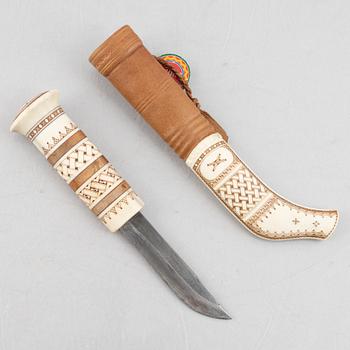 Olle Lundmark, a signed knife.