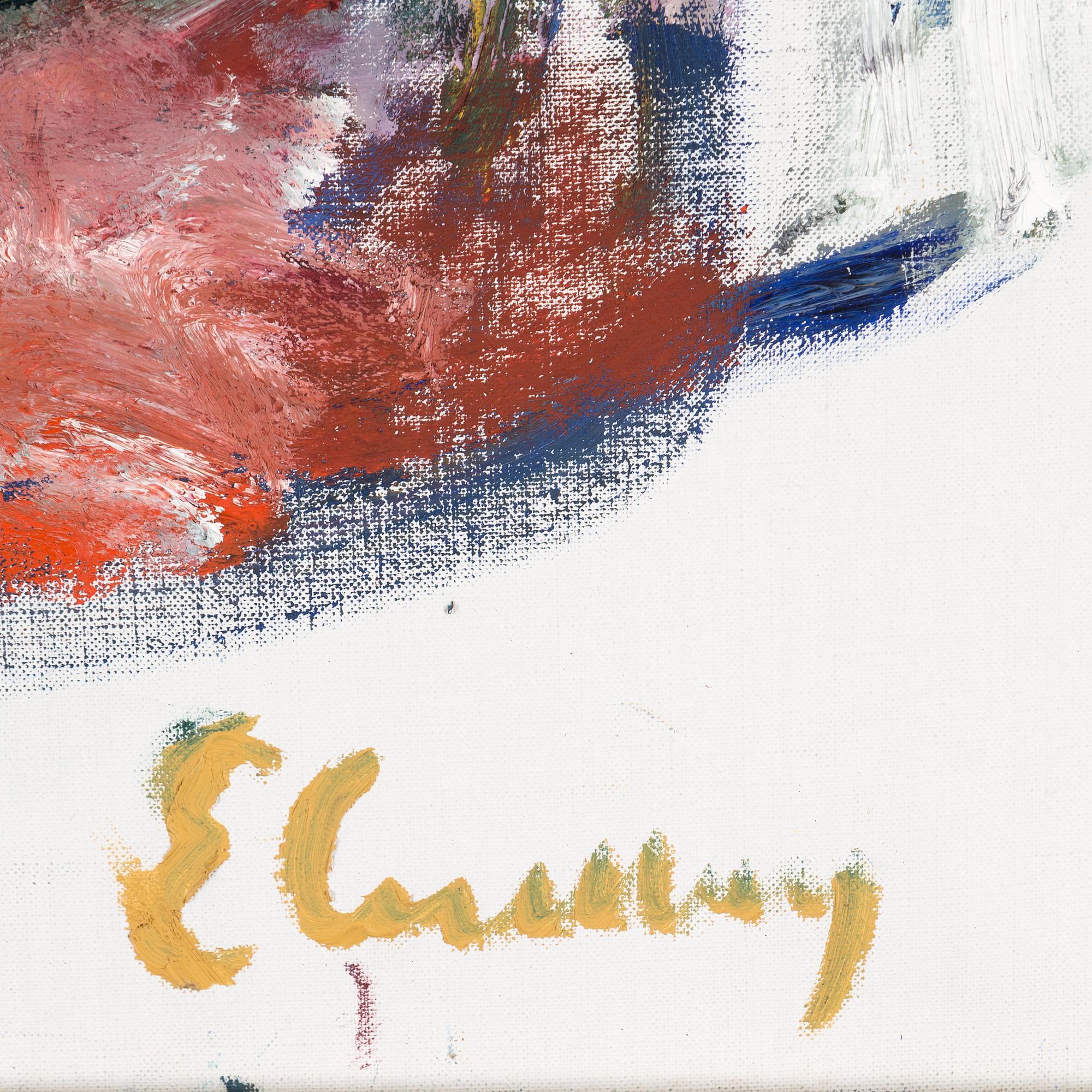 ERLAND CULLBERG, oil on canvas, signed E. Cullberg.