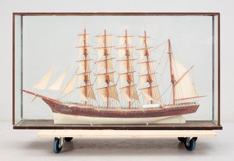 BÅTMODELL, 1900-tal.