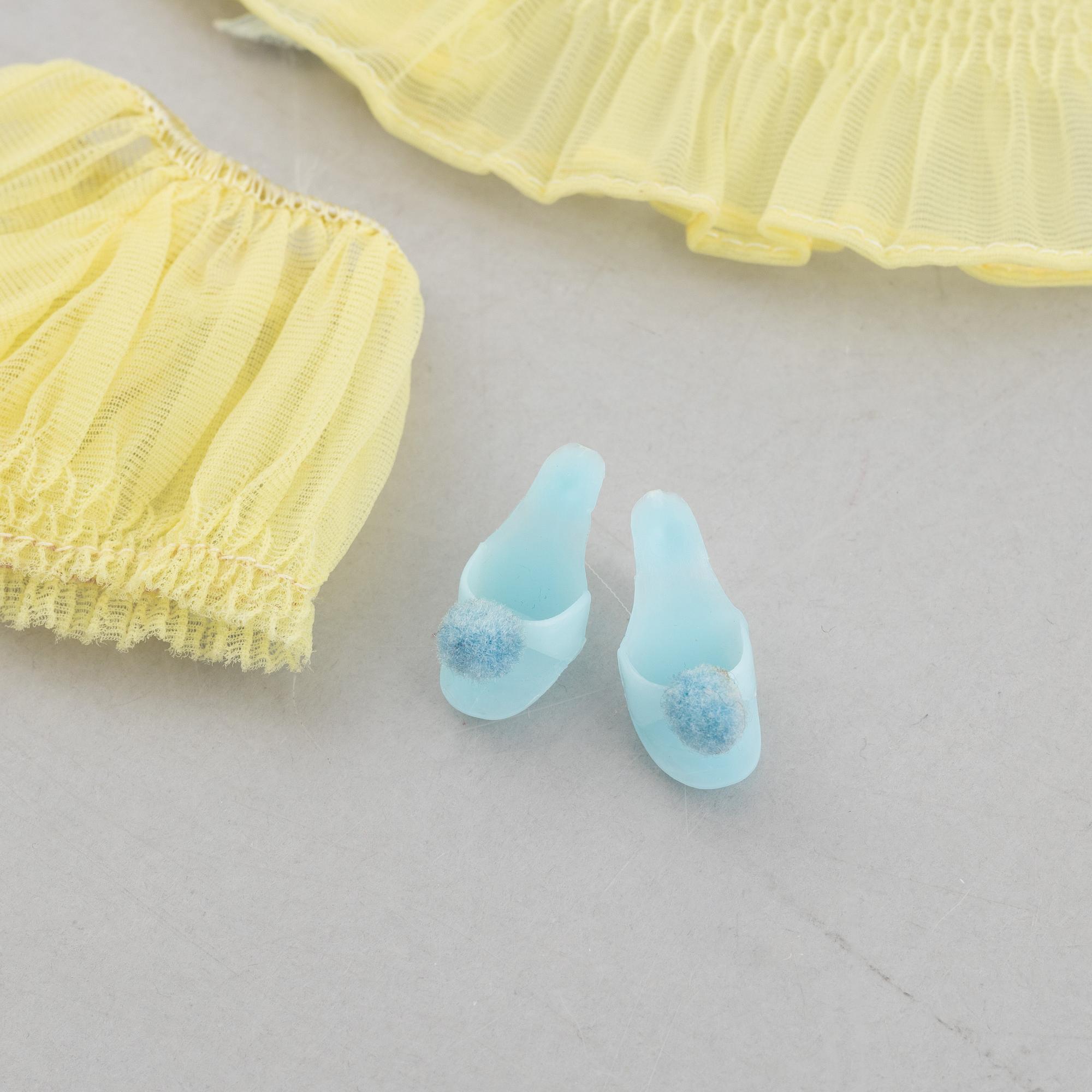 Barbie, clothing sets, 4 pcs, including "1628 Barbie Brunch Time" & "965 Barbie Nighty Negligee".