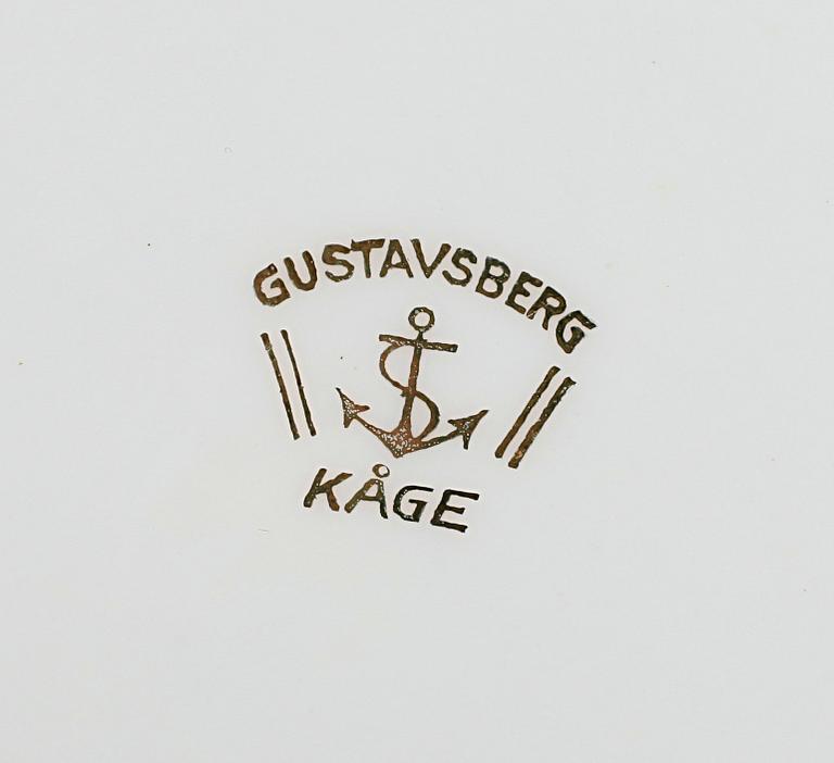KAFFE- samt TESERVIS, 50 delar, porslin, Wilhelm Kåge för Gustavsberg.