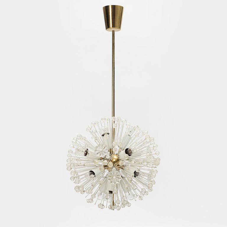 Emil Stejnar, taklampa, "Snowball", modell Pyj-140702, Rupert Nikoll, 1960-tal.