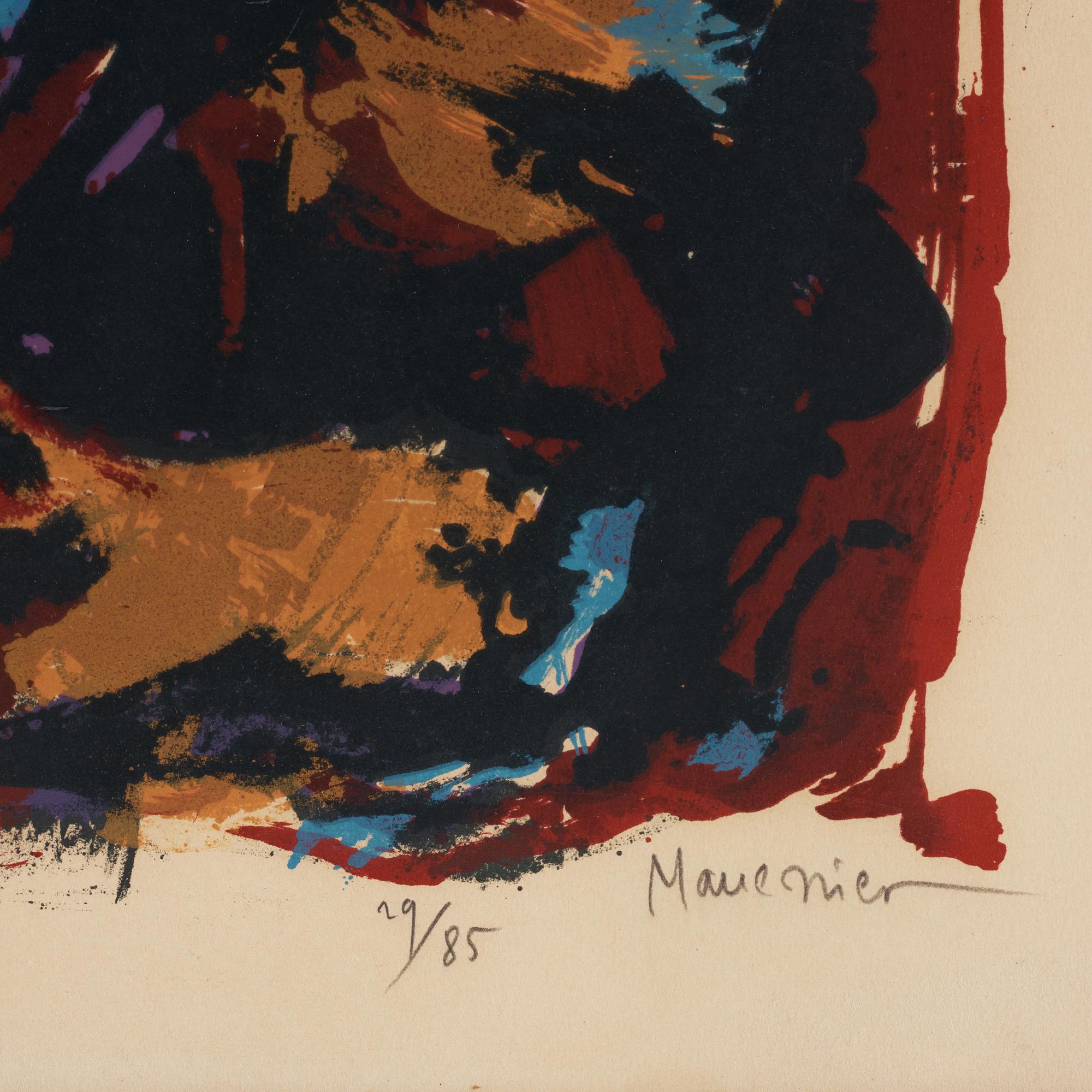 Alfred Manessier,"Procès de Burgos II".