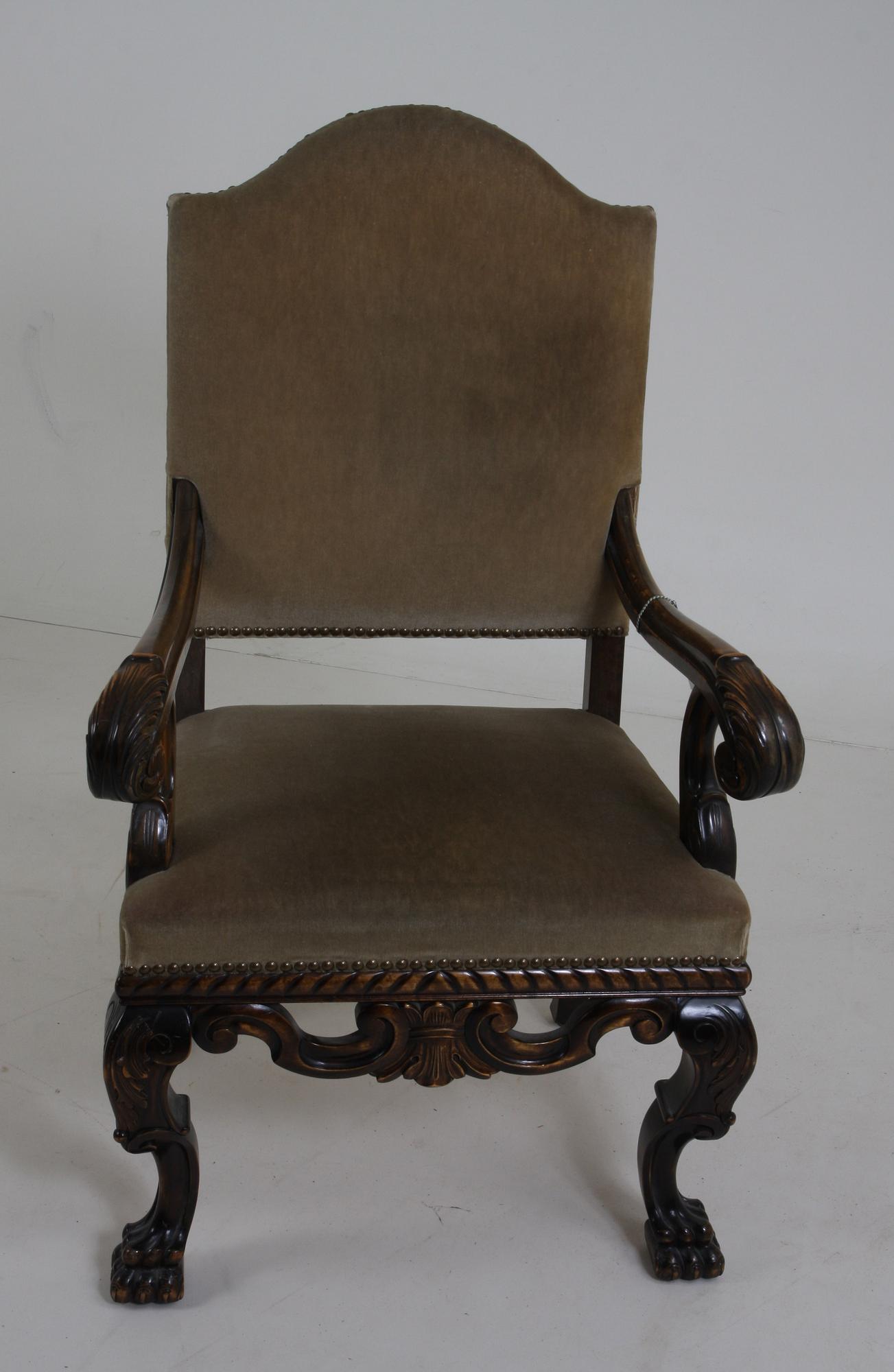 SKRIVBORD MED KARMSTOL, 1900-talets första hälft.