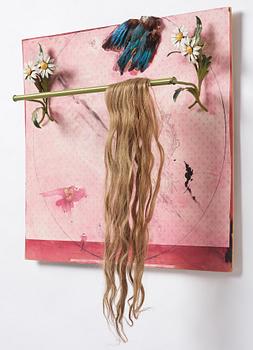 Natalie Sutinen, mixed media on panel, 2009.