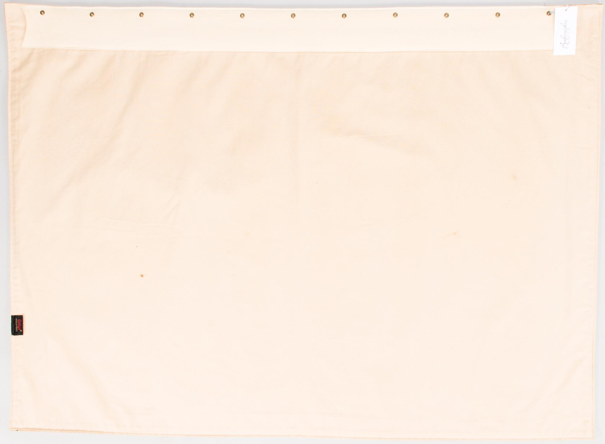 A French tapestry by Goblys. 104 x 144 cm.