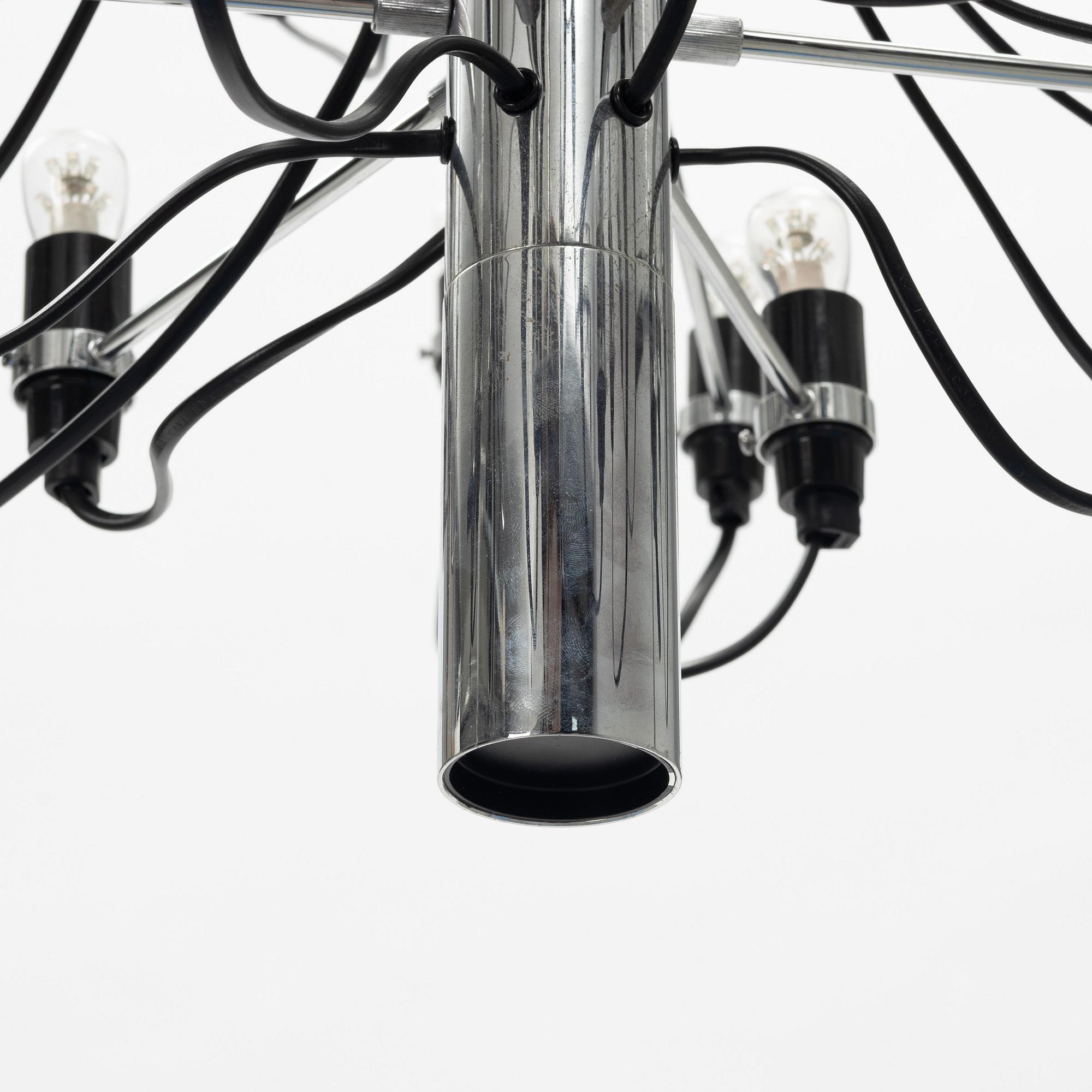 Gino Sarfatti, takkrona, modell 2097/30, Flos, Italien.