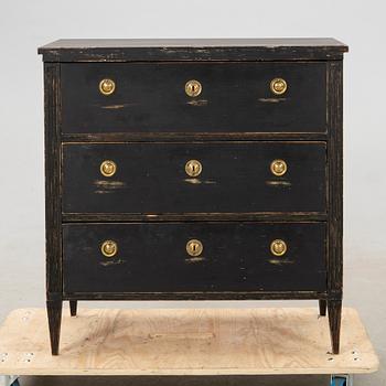 Bureau in the Gustavian style, first half of the 20th century.