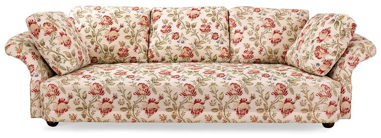 A Josef Frank sofa 'Liljevalchssoffan', for Svenskt Tenn, 1930's.