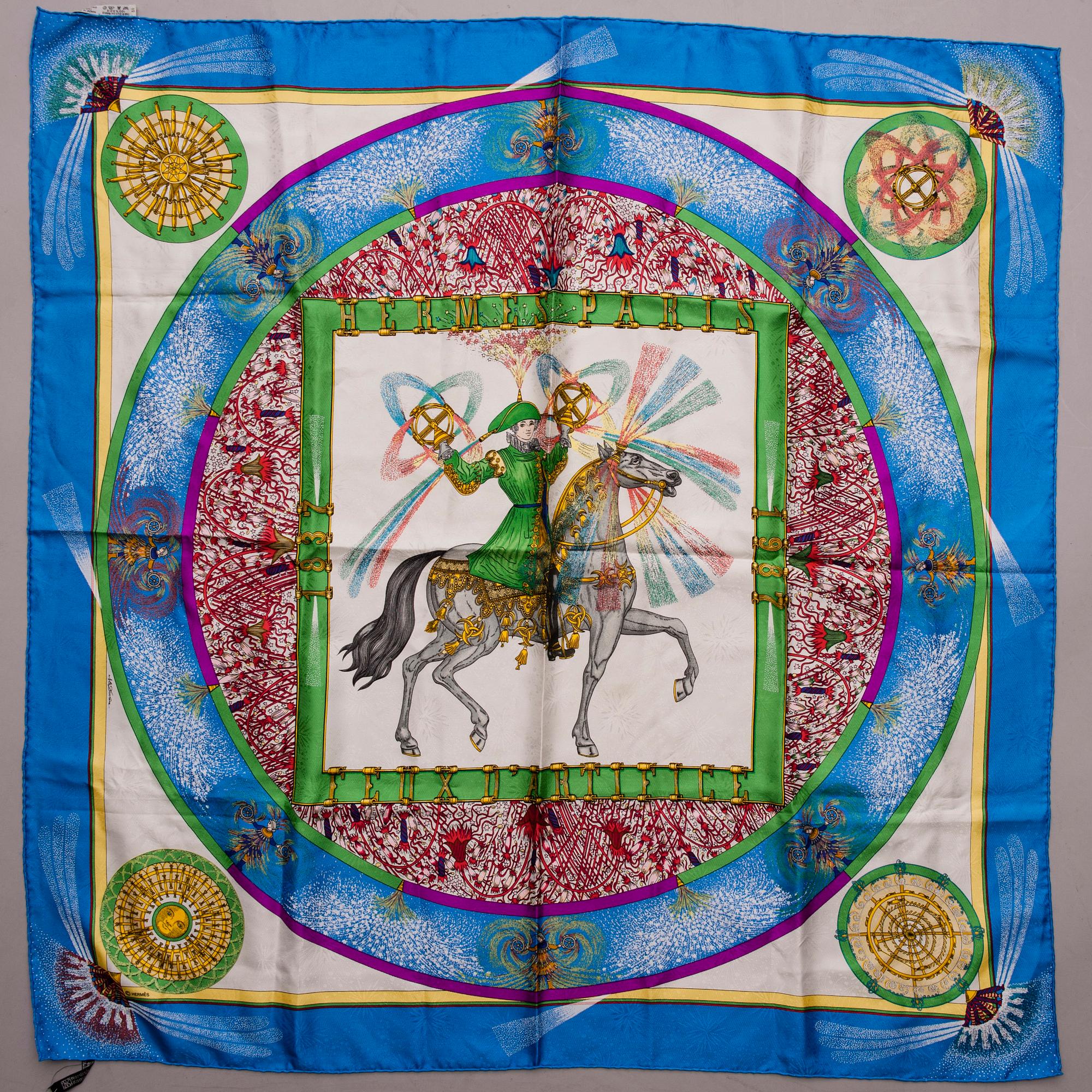 SCARF, "Feux d'Artifice", Hermès.