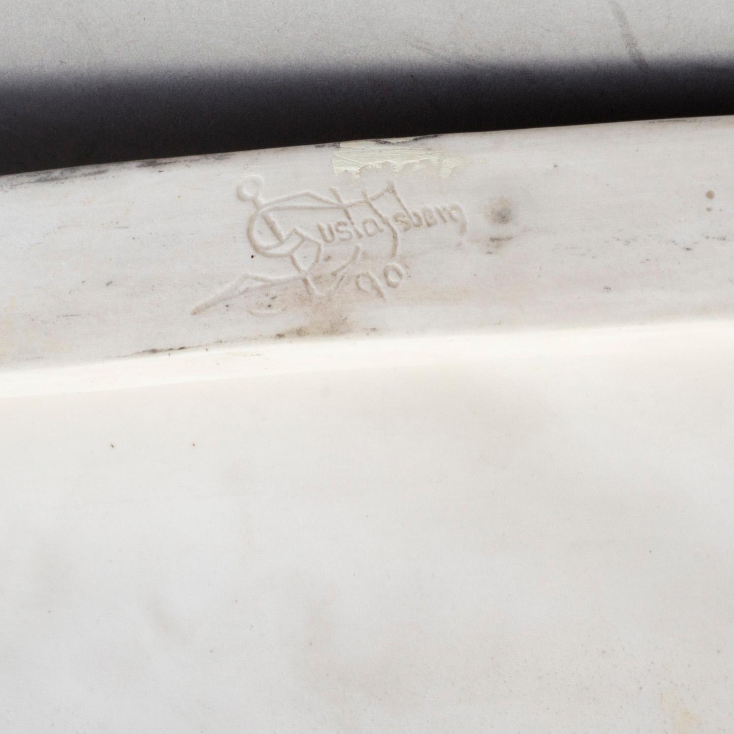 A PARIAN FIGURE, after J H von Danecker, Gustafsberg 1890.