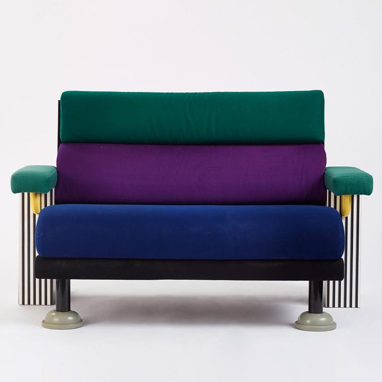 Michele De Lucchi, a "Lido" sofa, Memphis, Italy, post 1982.