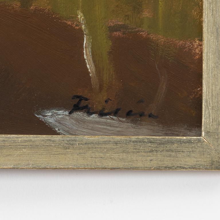 Vera Frisén, Mountain landscape.