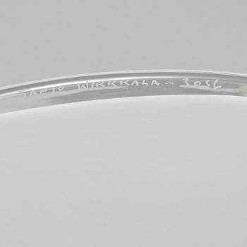 VAS, glas, Tapio Wirkkala, Iittala, Finland, sent 1900-tal.
