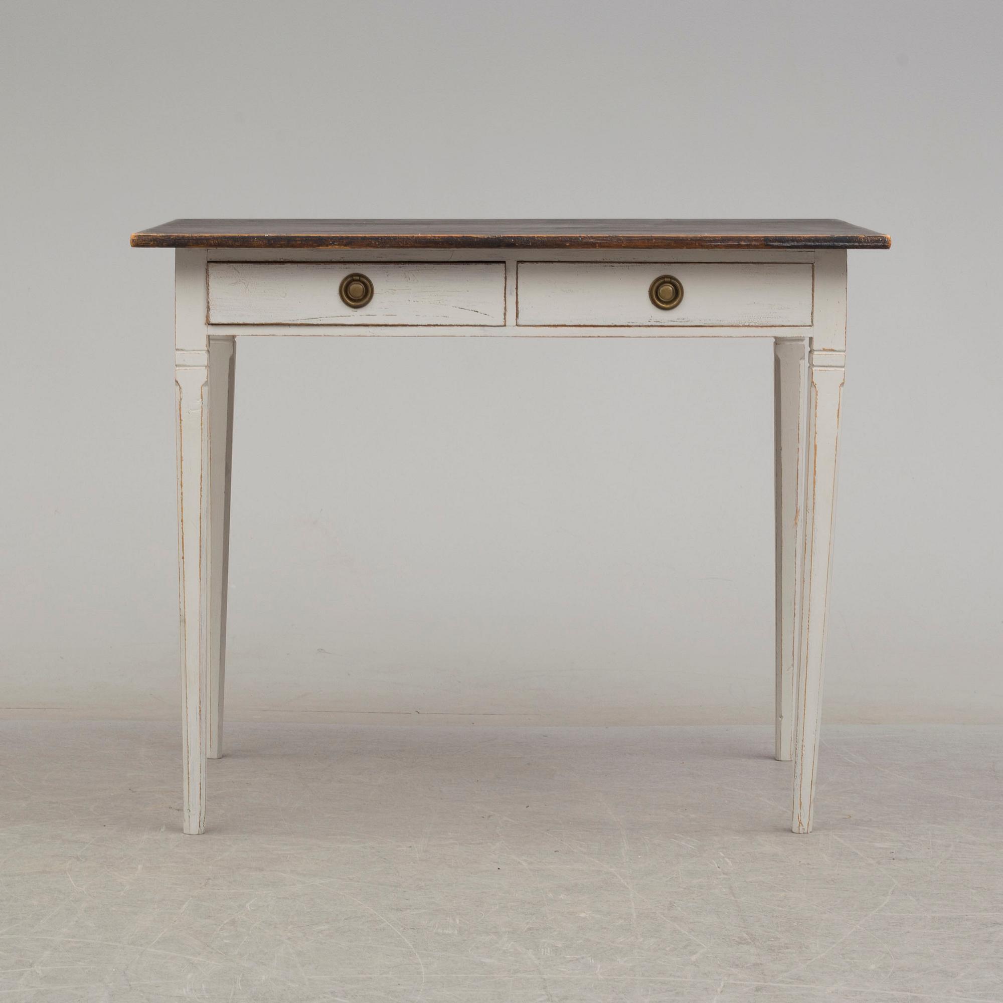 a writing desk from around 1900.