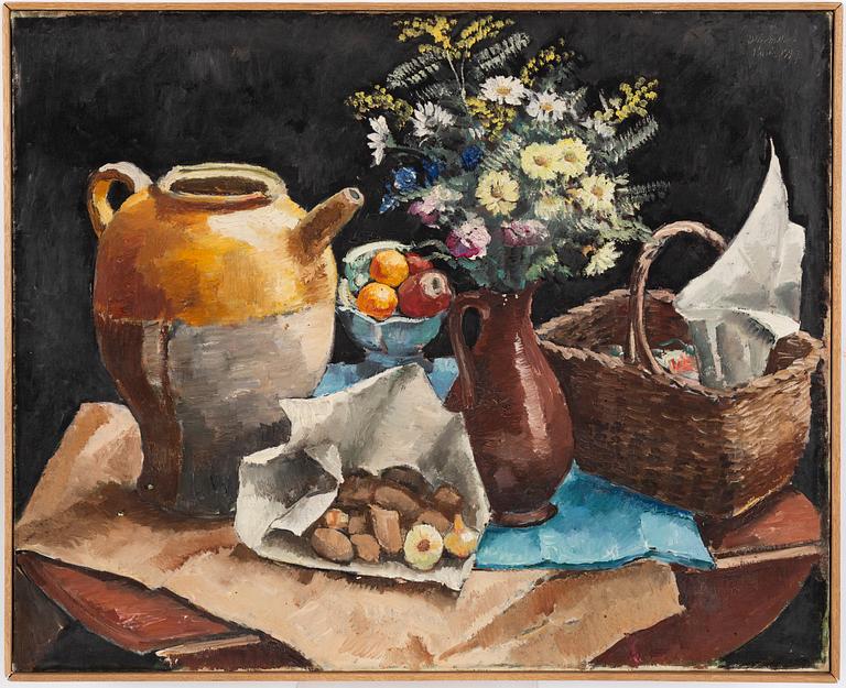 Ellis Wallin, "Coin de mon atelier/the corner of my atelier".