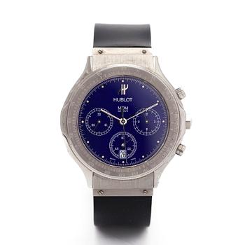 Hublot, MDM, kronograf, armbandsur, 37 mm.