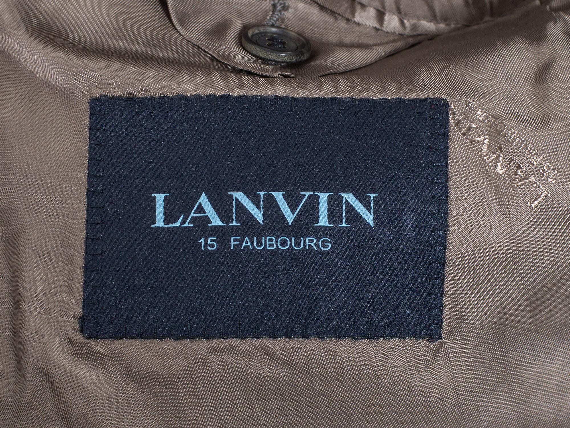 LANVIN, jacket, size 54.