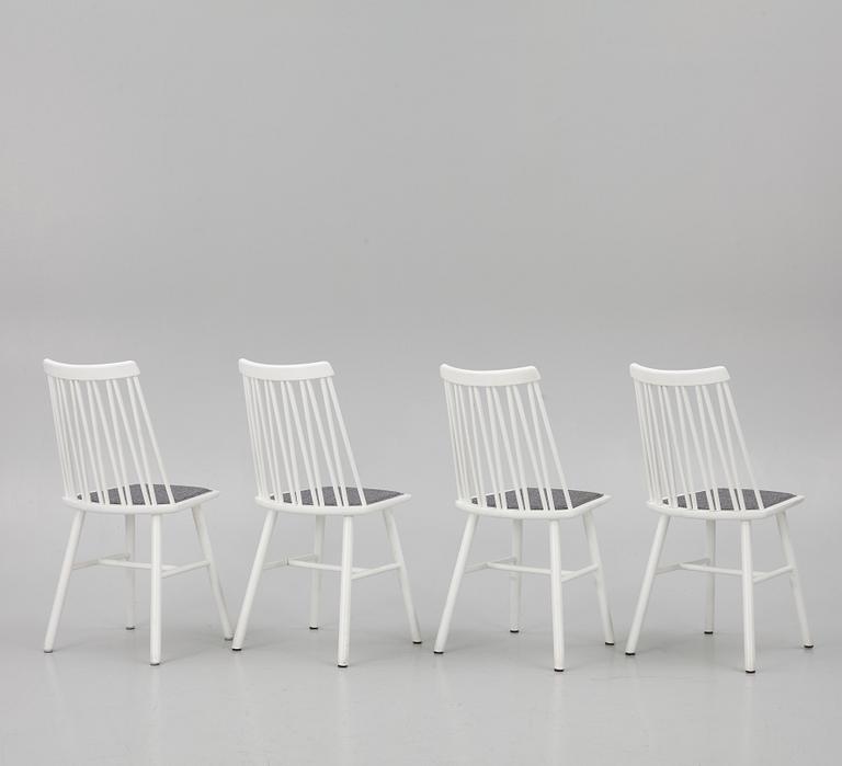 Markus Johansson, four 'Zigzag' chairs, Hans K.