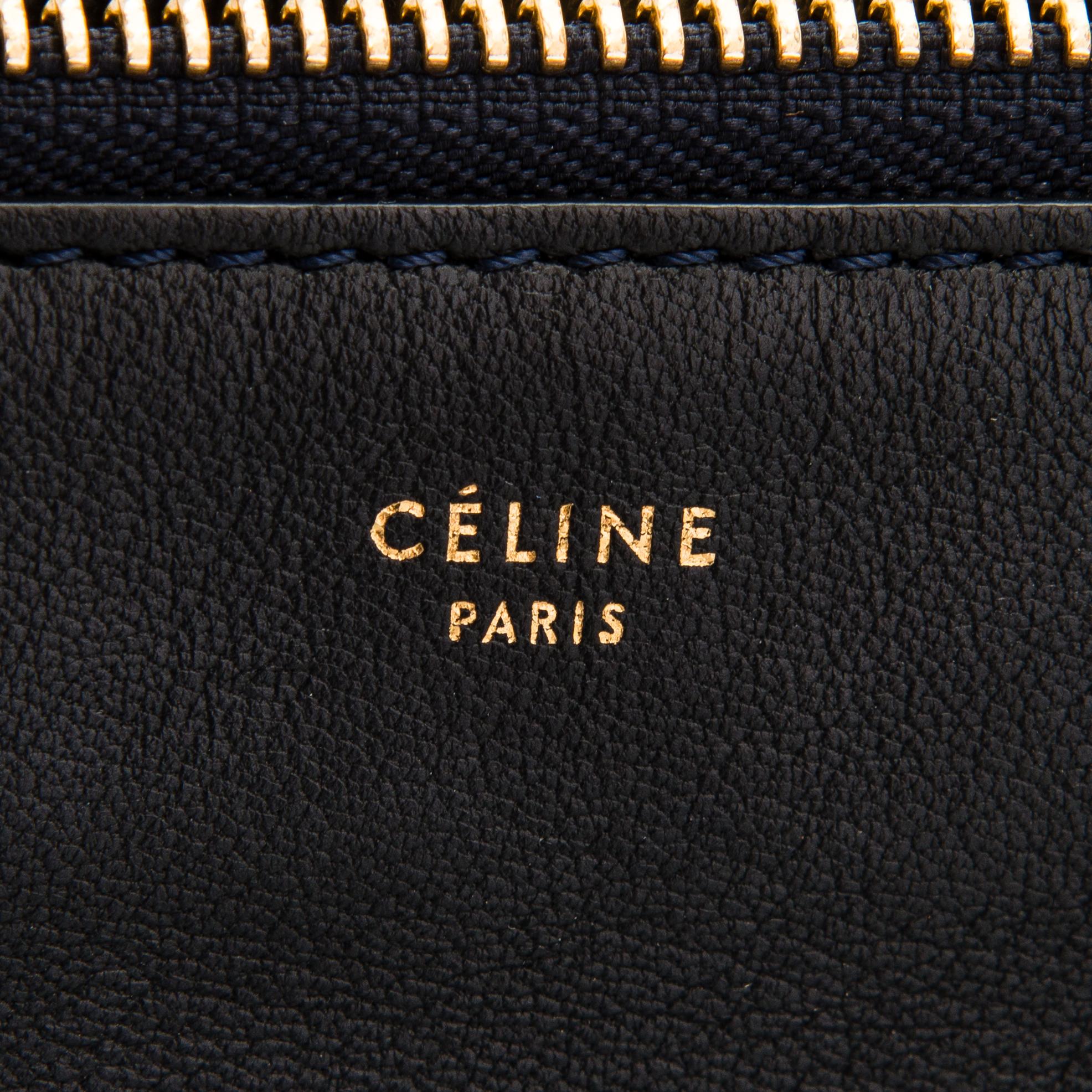 Céline, A black 'Trio' Bag.