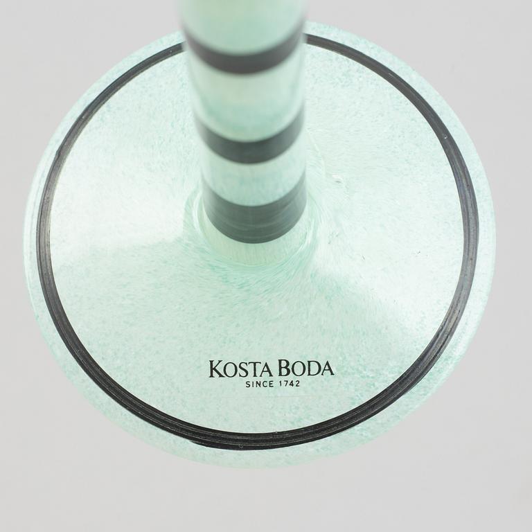 Ulrica Hydman-Vallien, vinglas, 6 st, "Open Minds", Kosta Boda.