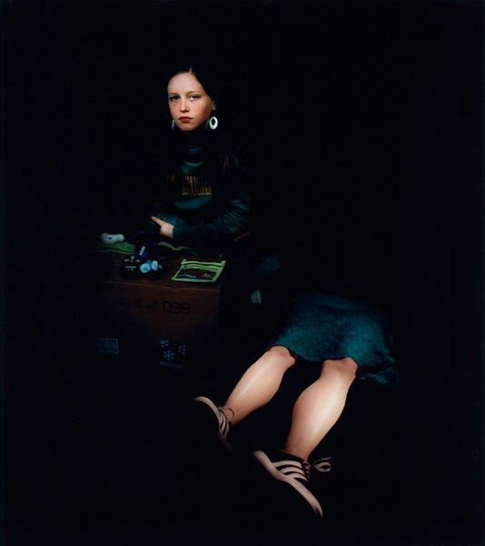 Julia Peirone, "Girl with plastic earring", 2004.