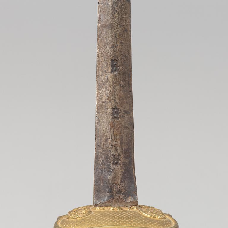 A Swedish 18th Century composite sword.