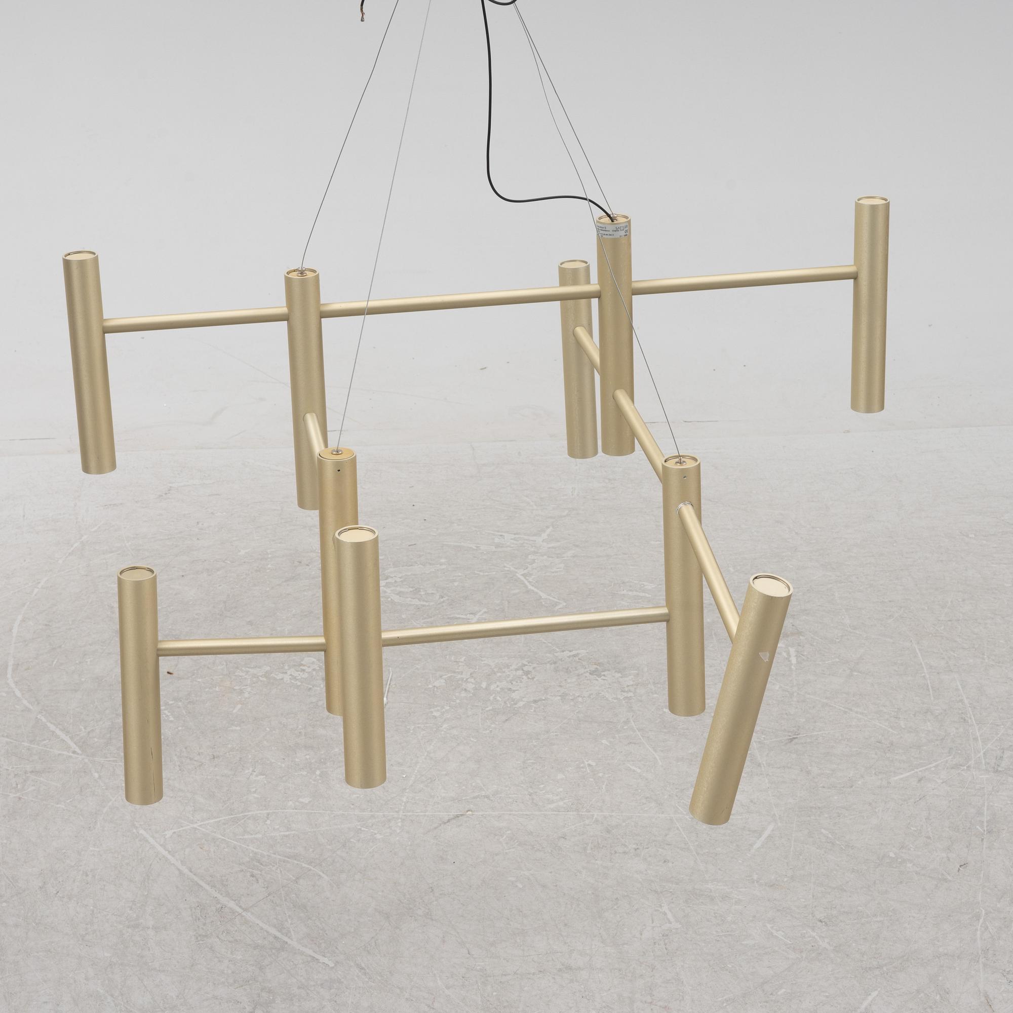 Ulrich Sattler & Michael Schmidt, a ceiling light, 'Evolution', Sattler.