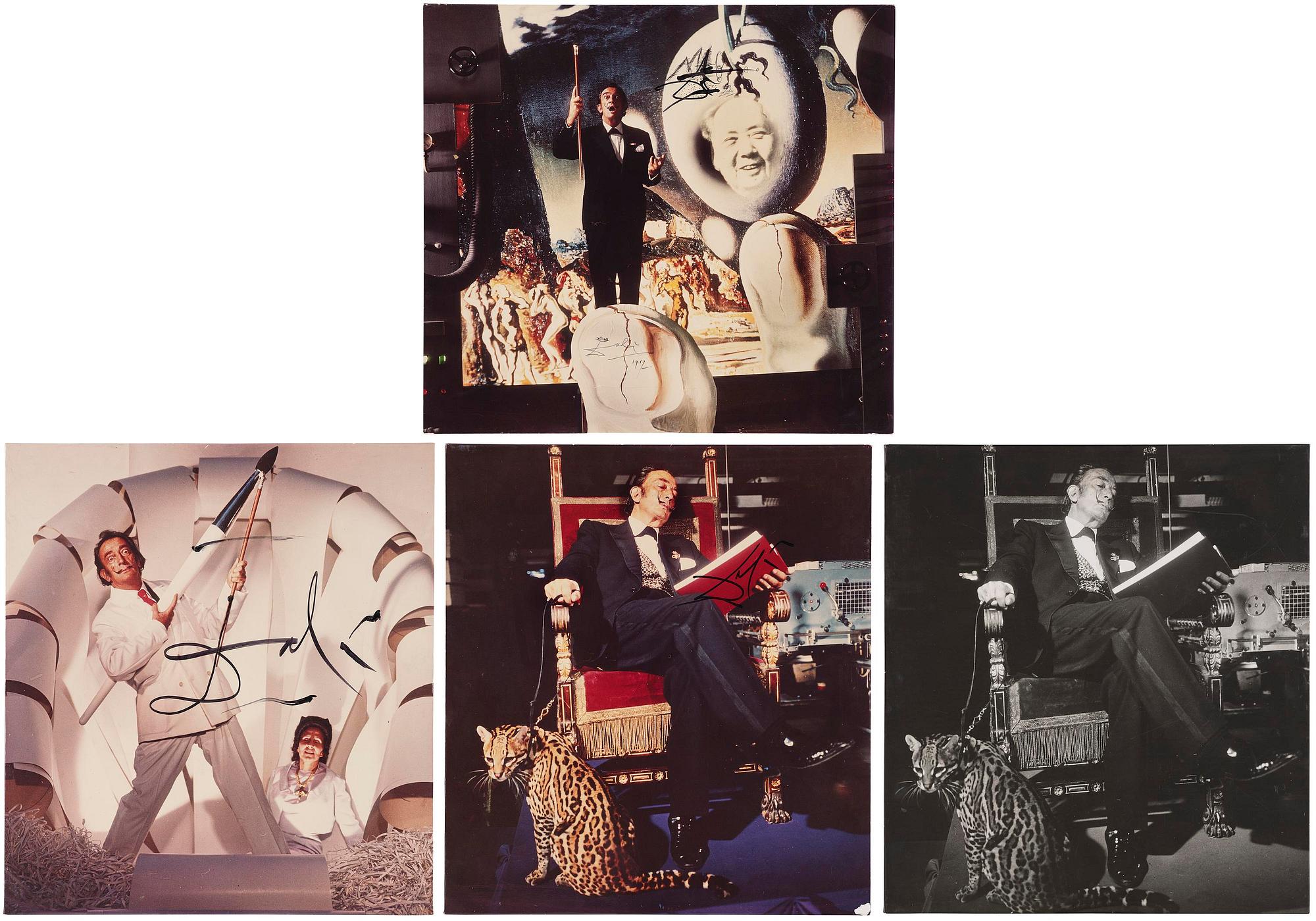 Salvador Dalí, Självporträtt, 4 st.