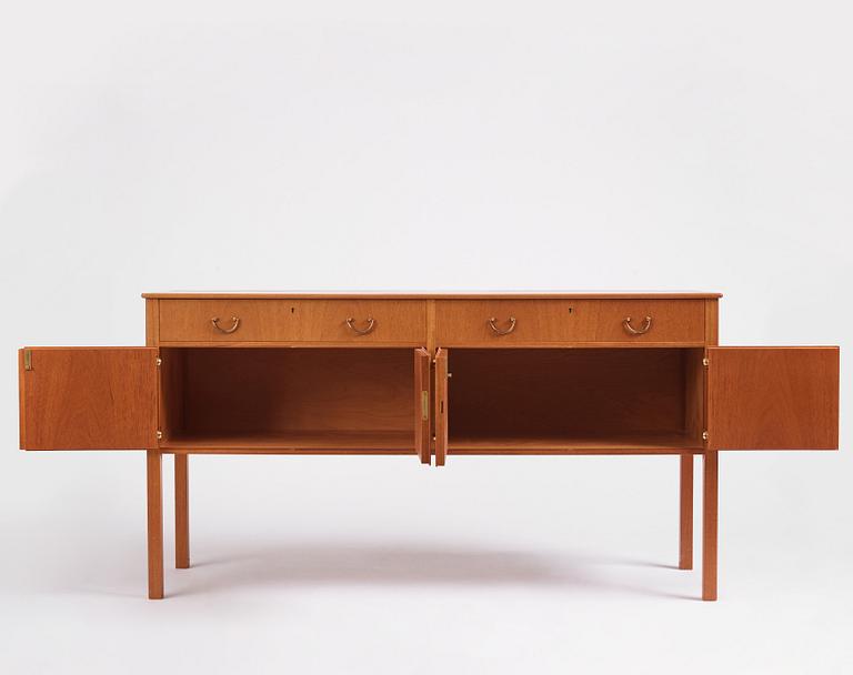 Josef Frank, a mahogany sideboard, Firma Svenskt Tenn, Sweden, probably 1940s-1950s.