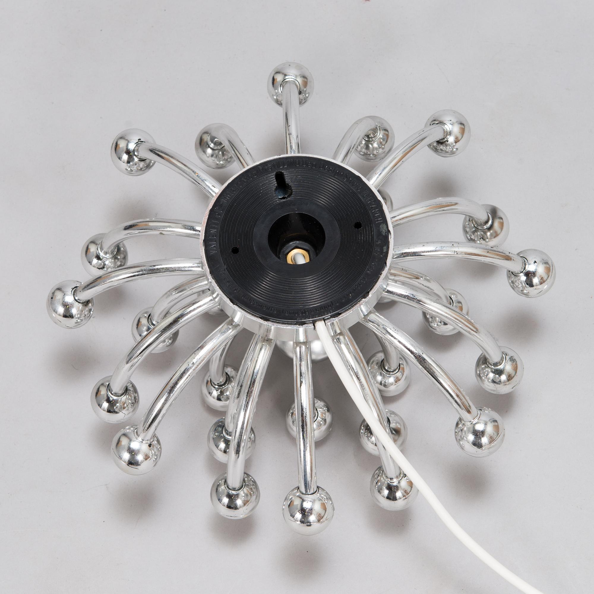 Vägglampa, "Pistillino", Studio Tetrarch, Valenti, Italien, 1970-tal.