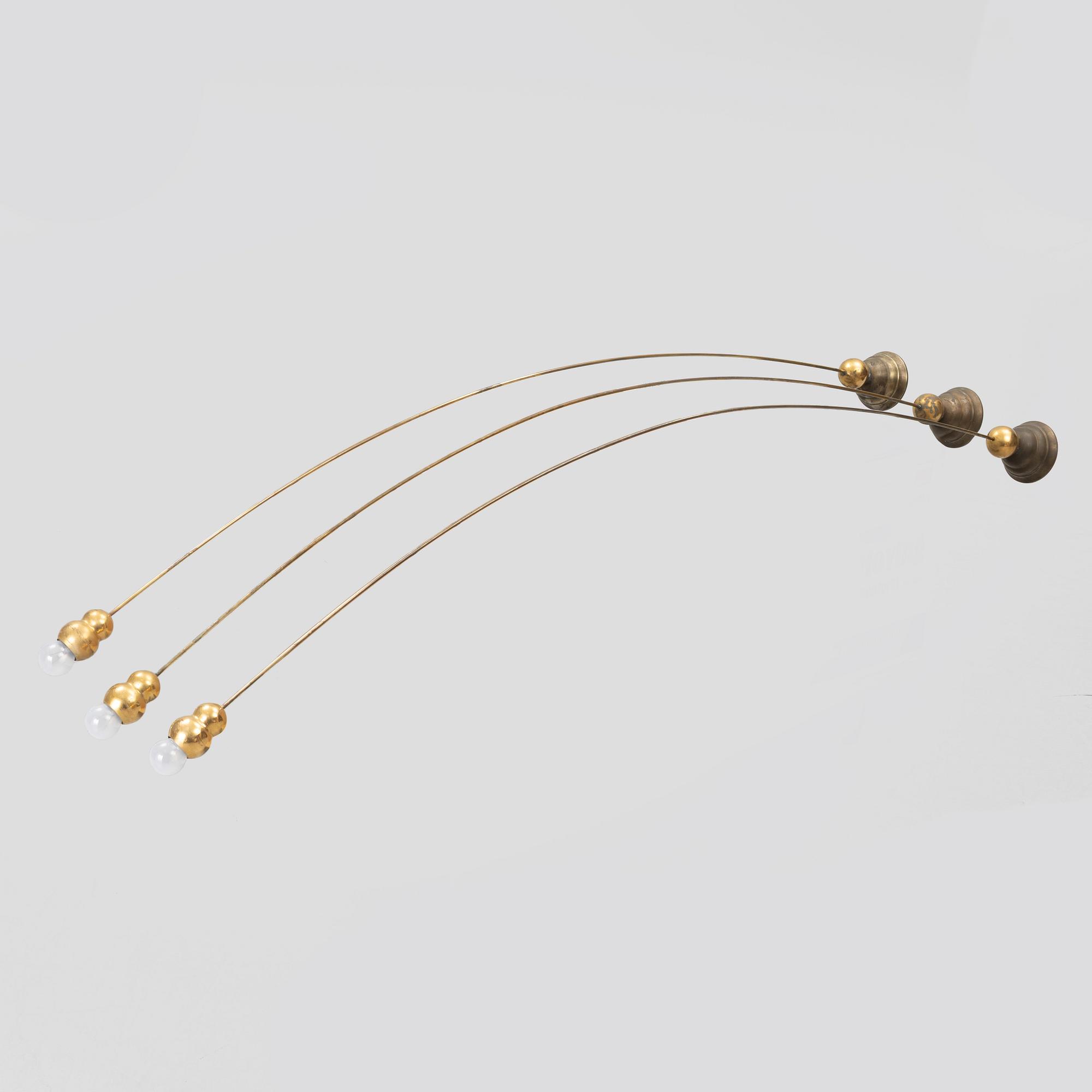 Michael Anastassiades, three 'Ball light' ceiling lamps, England, 21st century,