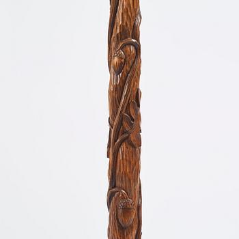 Art Nouveau, golvlampa, Sverige ca 1900.