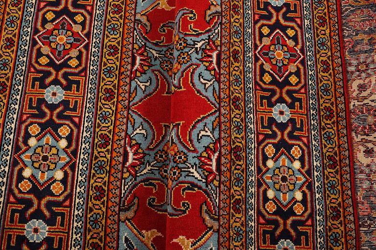A carpet, Golpaygan, c. 333 x 214 cm.