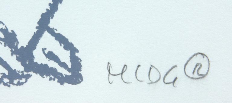 MARIANNE LINDBERG- DE GEER, litografi, sign. o numr. 81/100.
