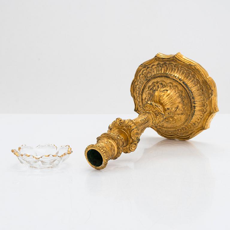 A late 19th century candlestick.