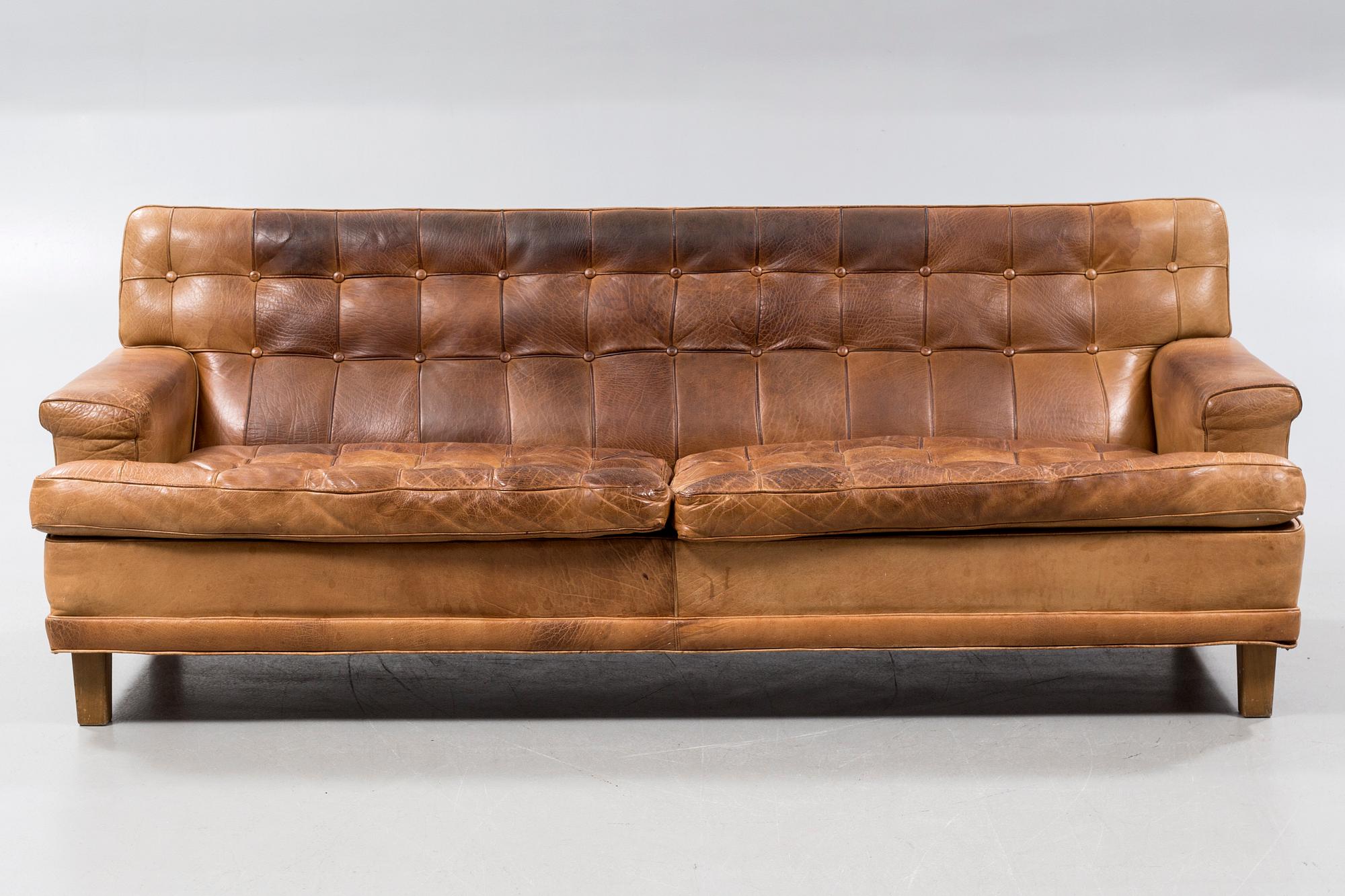 A sofa by Arne Norell, model "Merkur", second half of the 20th century.