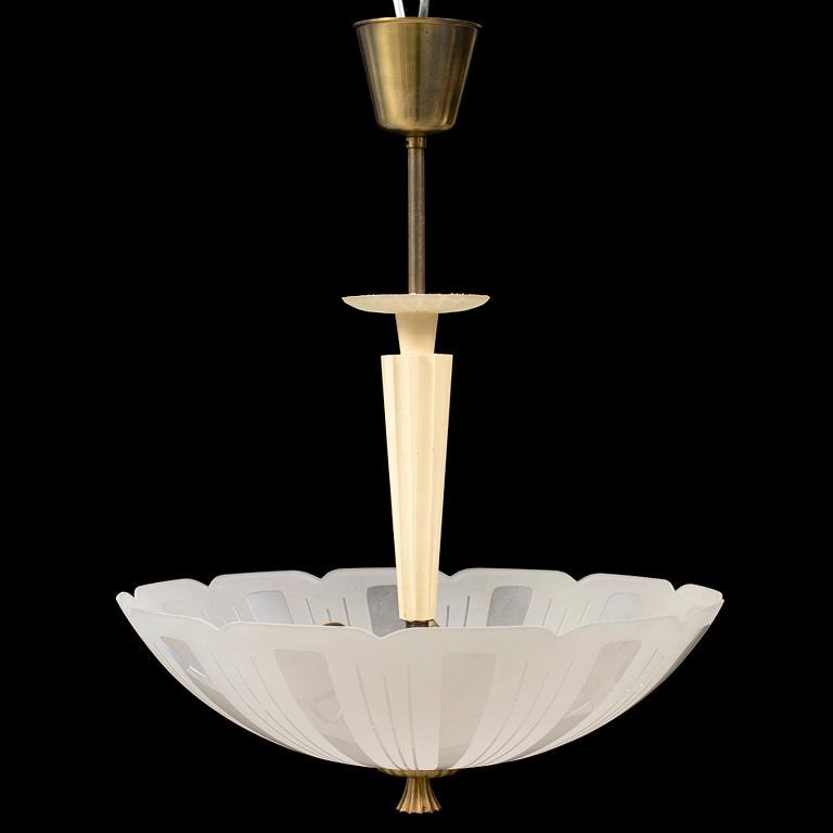 A 1930's ceiling lamp.