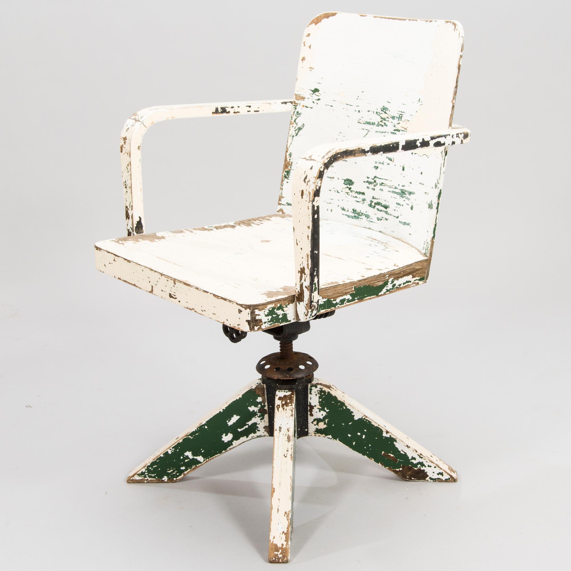 WERNER WEST, konttorituoli, Wilhelm Schaumann Oy, Finland 1930-luku.