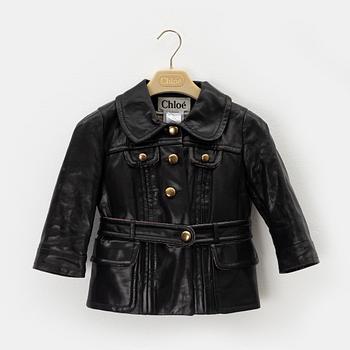 Chloé, a lamb's leather jacket, 2007, French size 36 according to label.