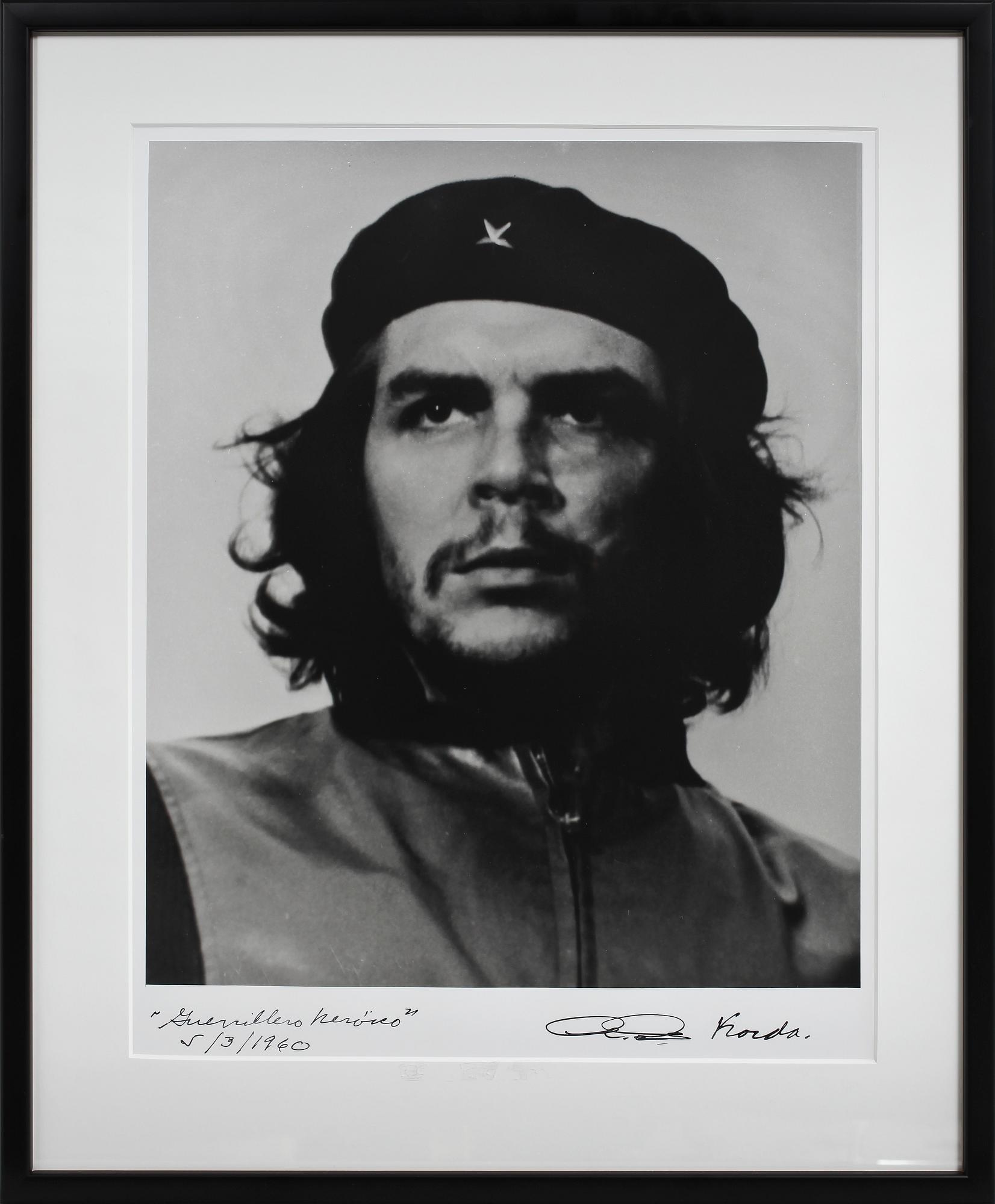 ALBERTO KORDA, silvergelatinfotografi, sign o dat 1960, sent 1990-tal.