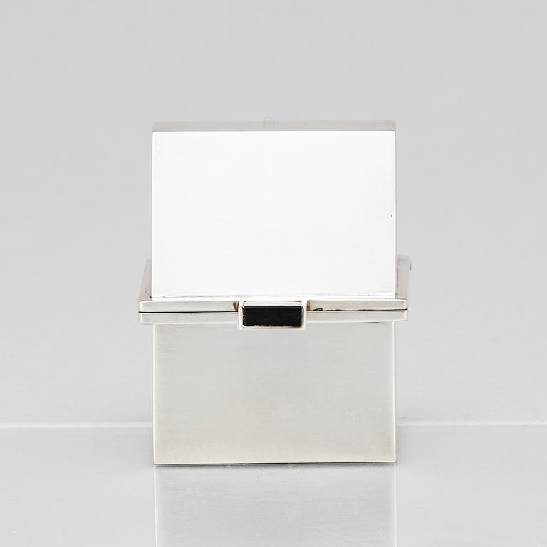 Lars Håkansson, a sterling silver box, Lund 1983.