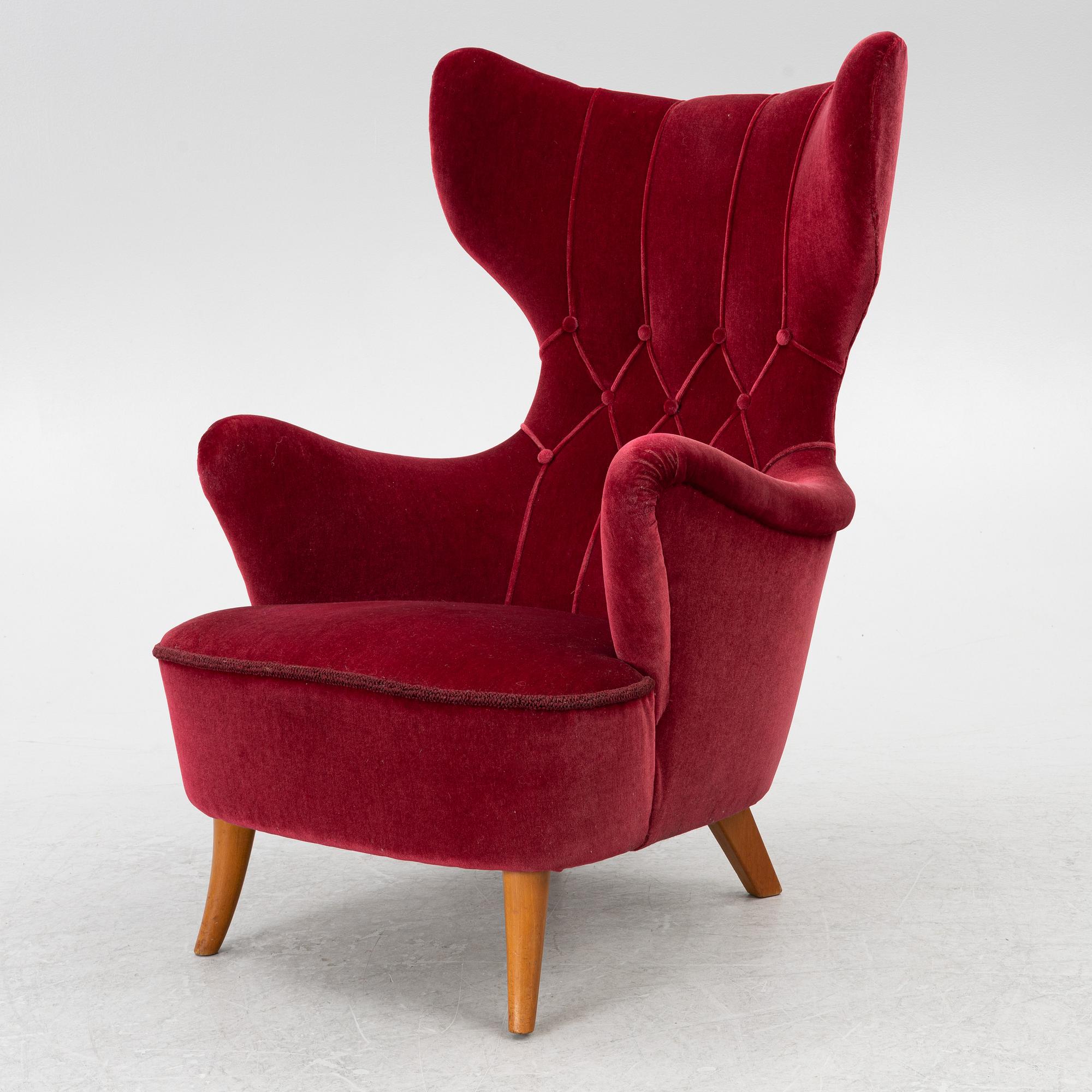 Swedish Modern, fåtölj, 1940-tal.