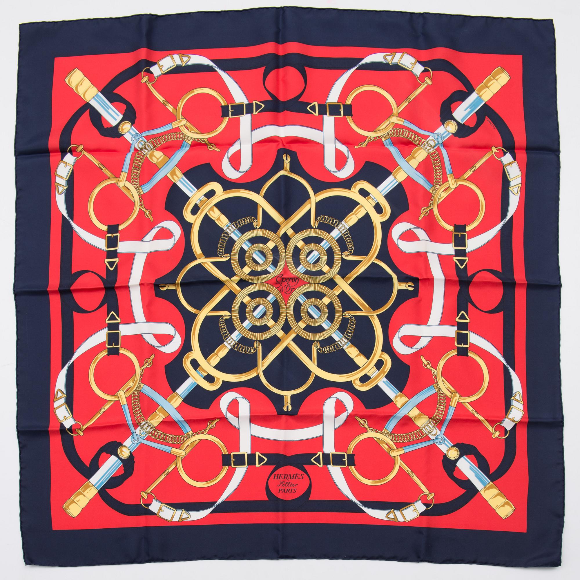 SCARF, "Eperon d'Or", Hermès.